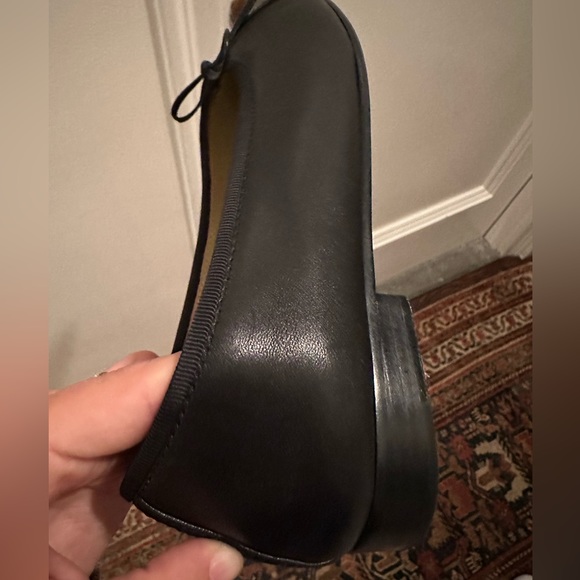 Black Ballet Flats - Picture 3 of 4